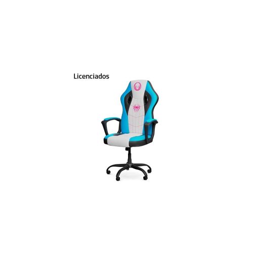 SILLA GAMING XTECH C/RESPALDO ALTO GHOST SPIDER MAX.120KG WHITE/BLUE (XTF-MC100SG)