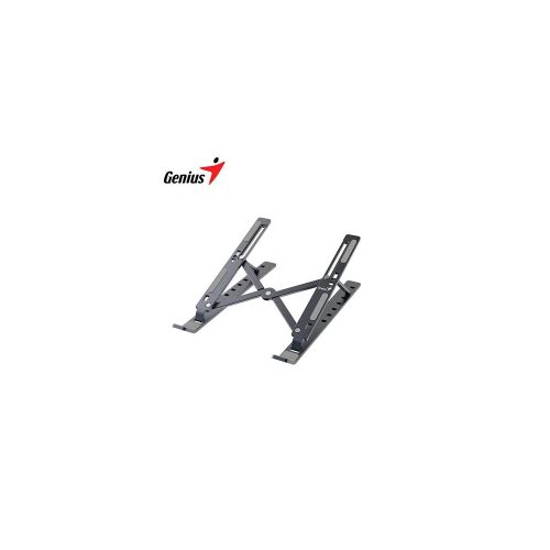 BASE GENIUS P/NOTEBOOK-TABLET G-STAND M250 ALUMINIO HASTA 17" PLEGABLE 7 NIVELES BLACK (31250023400)