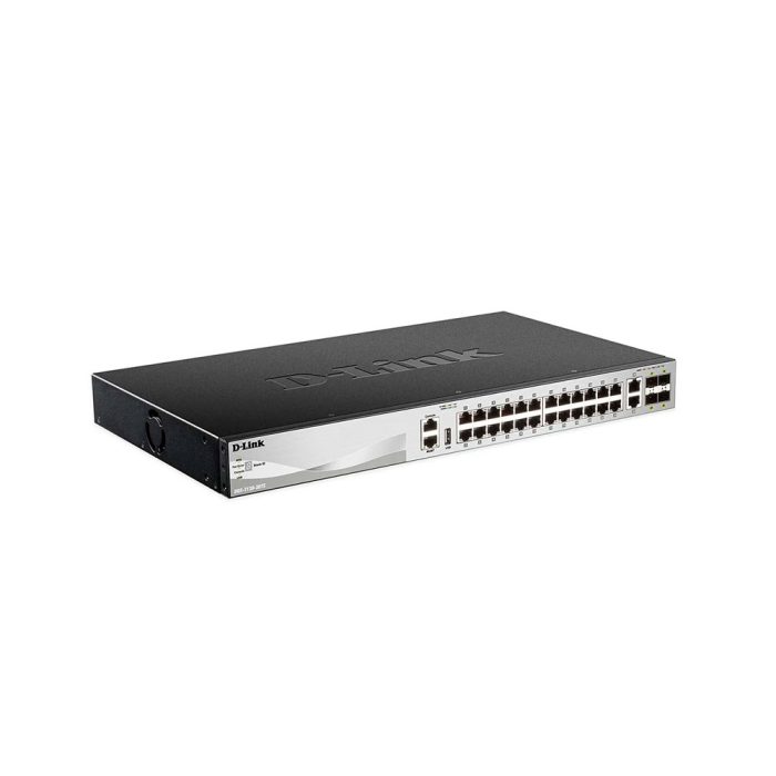 Switch D-Link DGS-3130-30TS, Administrable, Apilable de capa 3.