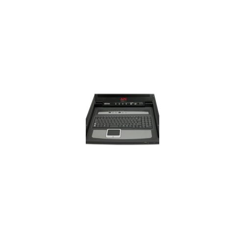 APC by Schneider Electric AP5808 Consola de rack LCD con Analógico - 8 Computador(es) - 43.2cm (17") LCD - Almohadilla táctil (TouchPad) - 120 V, 240 V AC Voltaje de Entrada - 1U Alto