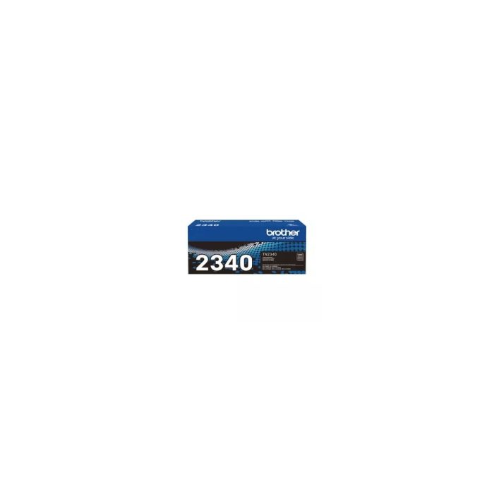 Cartucho de tóner Brother TN-2340 Estándar Rendimiento Láser - Negro - Original - 1 Caja - Láser - Estándar Rendimiento - 1200 Páginas - 1 Caja