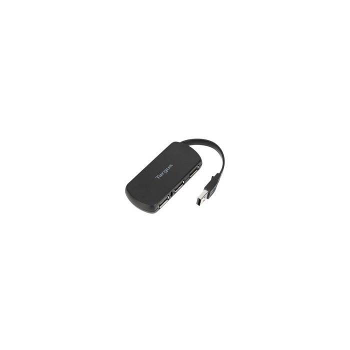 Targus ACH114US Concentrador USB - USB - 4 Total USB Port(s) - 4 USB 2.0 Port(s) - PC, Mac