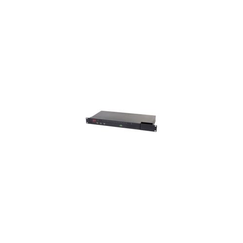 APC by Schneider Electric KVM1116R Conmutador KVM - 16 Computador(es) - 1 Usuarios locales - 1 Usuarios remotos - 20 x Red (RJ-45) - 2 x Puerto PS/2 - 5 x USB - 1 x VGA - 1U - Montable en bastidor