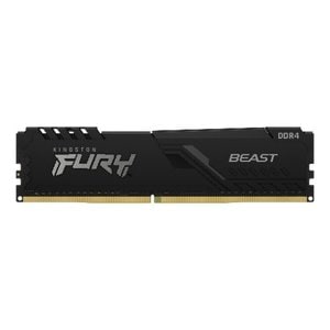 Módulo RAM Kingston FURY Beast - 8GB - DDR4-3600/PC4-28800 DDR4 SDRAM - 3600MHz Single-rank Memoria - CL17 - 1.35V - No-ECC - Sin búfer - 288-clavijas - DIMM