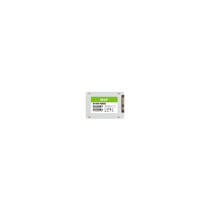SSD ACER Unidad de Estado Solido, 2.5 Interno - 960GB - SATA (SATA/6.0) - 300TB TBW - 560MB/s Tasa de transferencia de lectura m谩xima