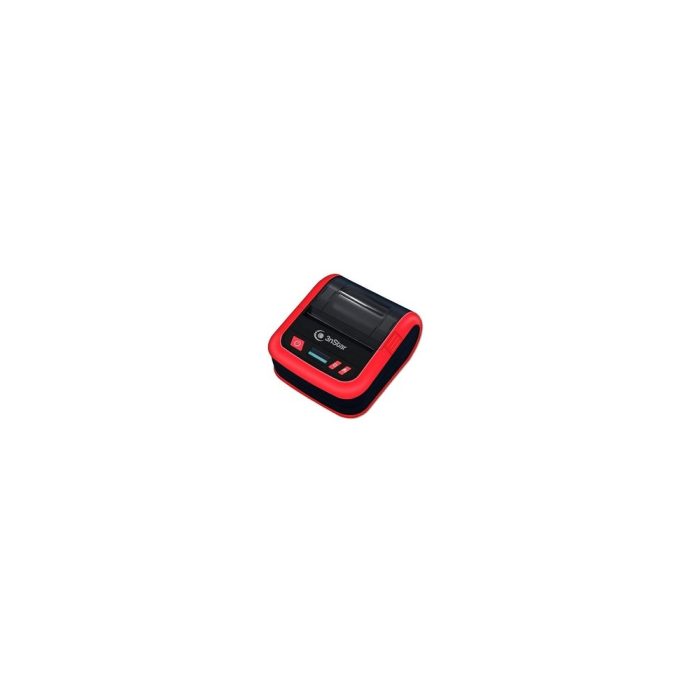 Impresora térmica móvil de etiquetas (ZPL) y recibos - Modelo PPT305BT, de 76 mm (3"") Modo dual de Bluetooth 2.1 / 4.0, Memoria RAM 8GB, FLASH 8GB, compatible con Android, Windows, WinCE / Imprime la mayoría de los códigos de barras 1D y 2D (Accesorios: Cable USB Tipo C, Rollo de papel, Manual, CD)