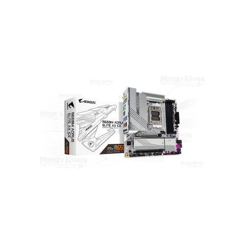 PLACA AM5 GIGABYTE B650M AORUS ELITE AX ICE D5 1700, mATX