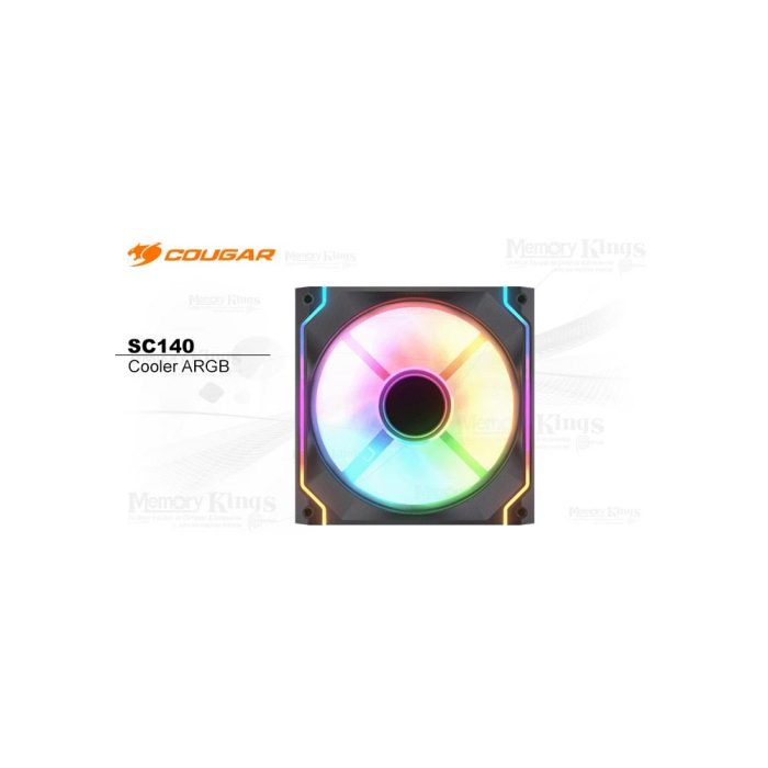 COOLER CASE 140MM COUGAR SC140 ARGB BLACK