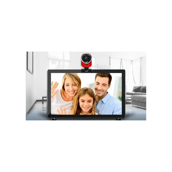 CAMARA WEBCAM GENIUS QCAM 6000 FHD 1080p BLACK