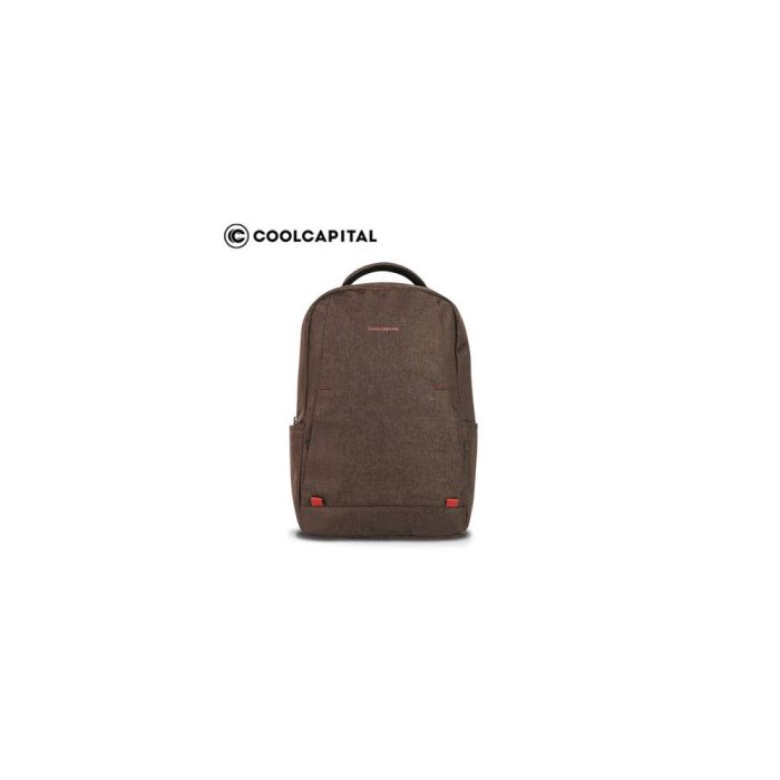 MOCHILA COOL CAPITAL TAOS 15.6" LAPTOP BACKPACK CAFE (CC-B93386)