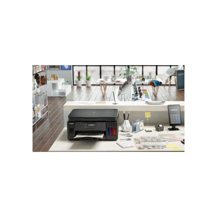 IMPRESORA MF CANON PIXMA G6010 LCD LAN|WiFi|USB