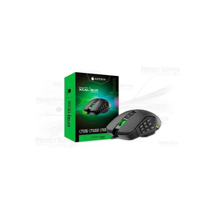 MOUSE Gaming ANTRYX XCALIBUR RGB 16.4K MMO|MOBA