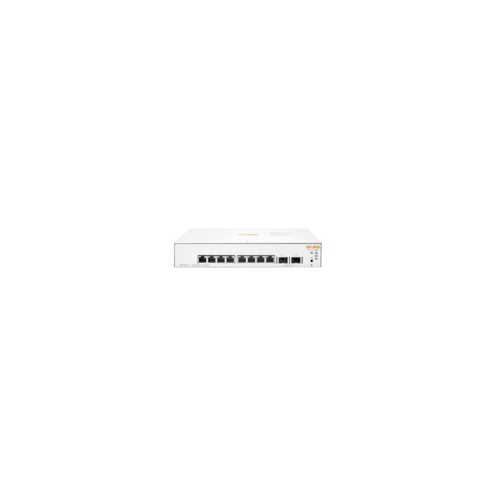 HPE Instant On 1930 8 Puertos Gestionable Conmutador Ethernet - 4 Capa compatible - Modular - 2 Ranuras SFP - 11W Power Consumption - Fibra Óptica, Par trenzado