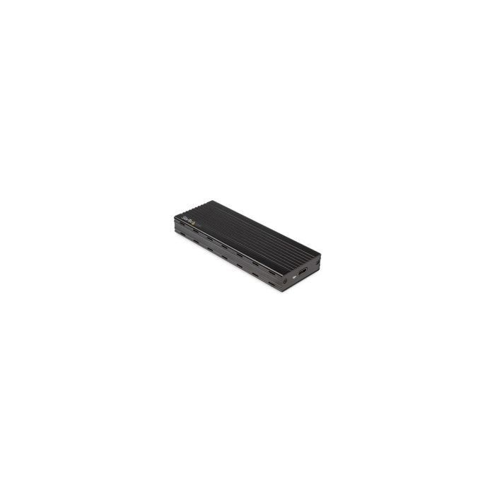 StarTech.com Carcasa de unidad - USB 3.1 Tipo C Interfaz de host - Soporte UASP Externo - Negro - 1 x SSD admitido - 1 x Bahía Total - Aluminio, Plástico