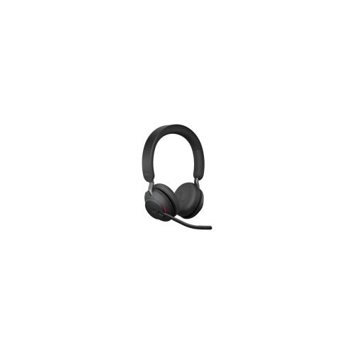 Auriculares Jabra Evolve2 65 Inalámbrico Sobre la cabeza Estéreo - Negro - Certificación Microsoft Teams - Binaural - Supra-aural - 3000cm - Bluetooth