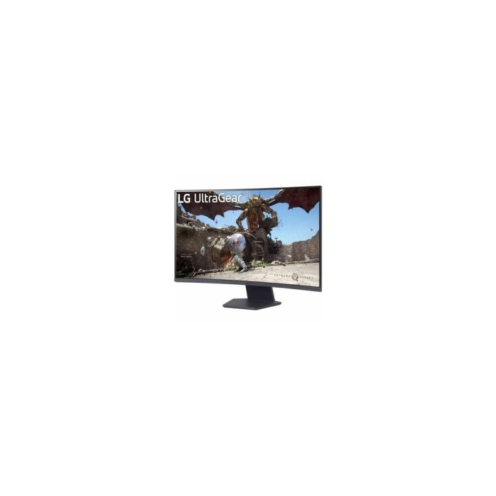 Monitor LED para juegos LG UltraGear 32GS60QC-B 32" Class QHD Pantalla curva - 16:9 - Negro - 80cm (31.5") Viewable - Vertical Alignment (VA) - 2560 x 1440 - 16,7 Millones de colores - Adaptive Sync/FreeSync - 300cd/m² - 1ms - HDMI - DisplayPort