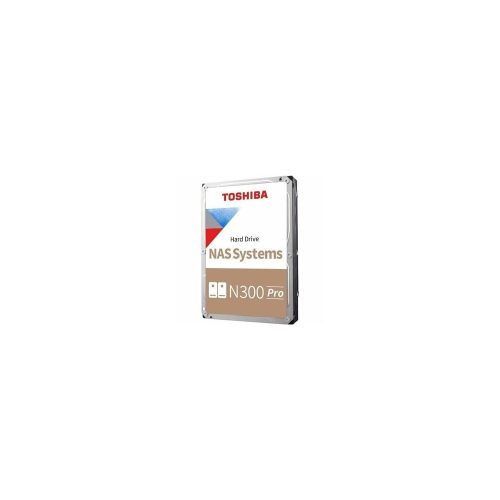 Disco duro Toshiba NAS N300 PRO, 8TB SATA 6.0Gb/s, 7200rpm, 512MB Cache, 3.5".