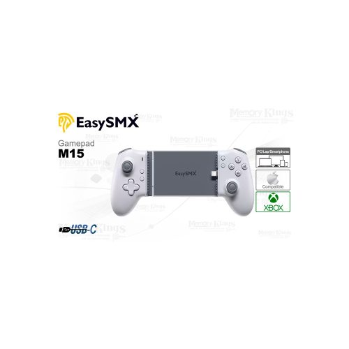 GAMEPAD EASYSMX M15 para iPhone USB-C WHITE