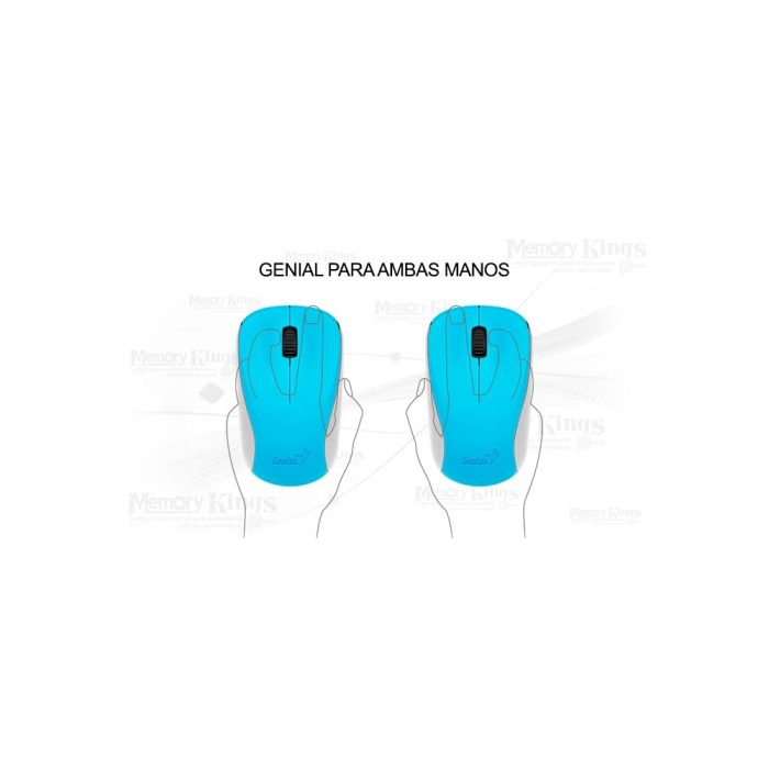 MOUSE GENIUS NX-7000 WIRELESS BLUE