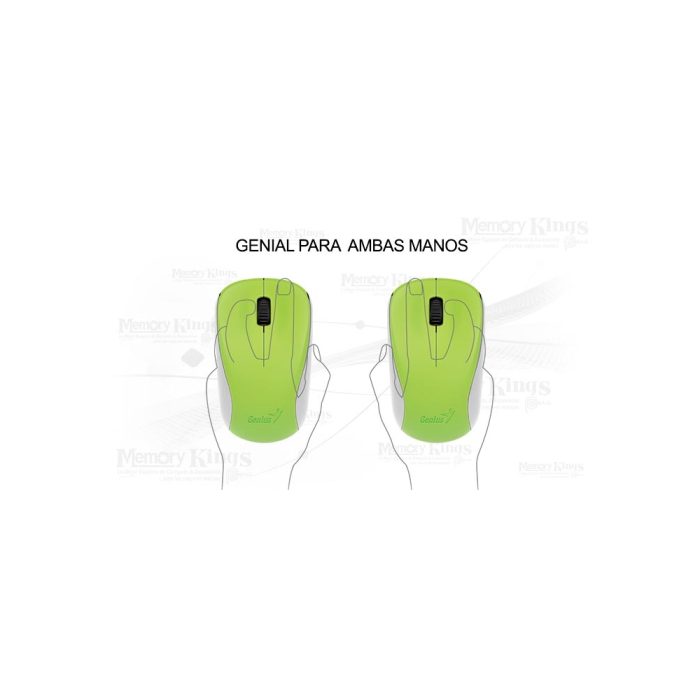 MOUSE GENIUS NX-7000 WIRELESS GREEN