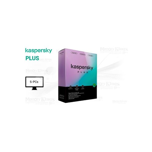 ANTIVIRUS KASPERSKY PLUS 5PCs Caja