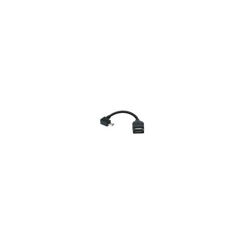 Xtech XTC360 - Adaptador para cable de datos - USB hembra a Micro-USB tipo B macho - 13.5 cm - conector en ángulo