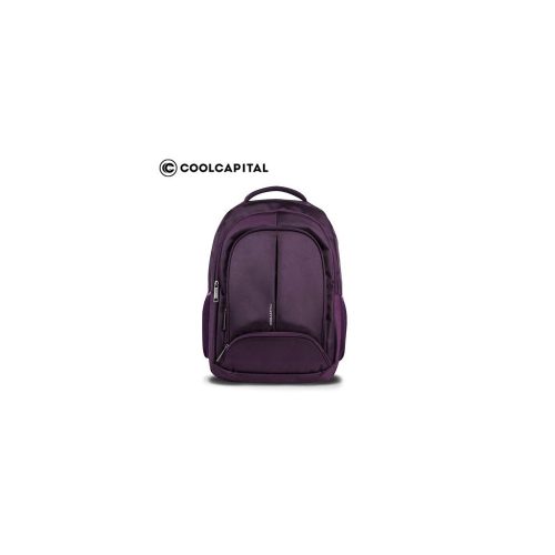 MOCHILA COOL CAPITAL BAST 15.6" LAPTOP BACKPACK PURPLE (CC-B32424)