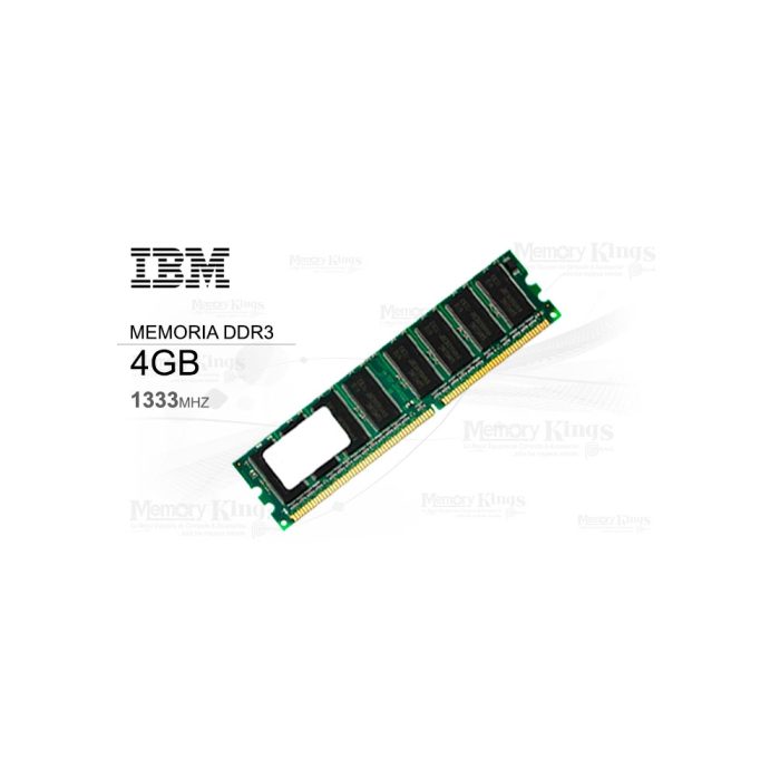 MEMORIA DDR3 4GB 1333 CL9 IBM 49Y1435 X3500
