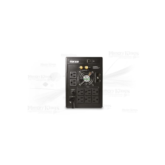 Forza UPS FX-1500LCD-U 1500VA 840W, 8 salidas, 220V: protección confiable para tus dispositivos