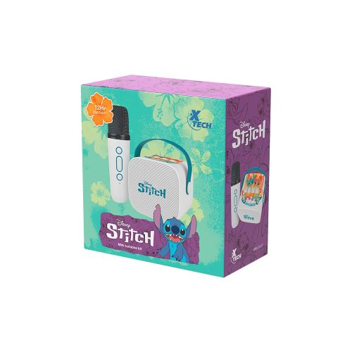 Xtech XTS-D622ST - Altavoz - Mini karaoke con sonido de Disney Stitch