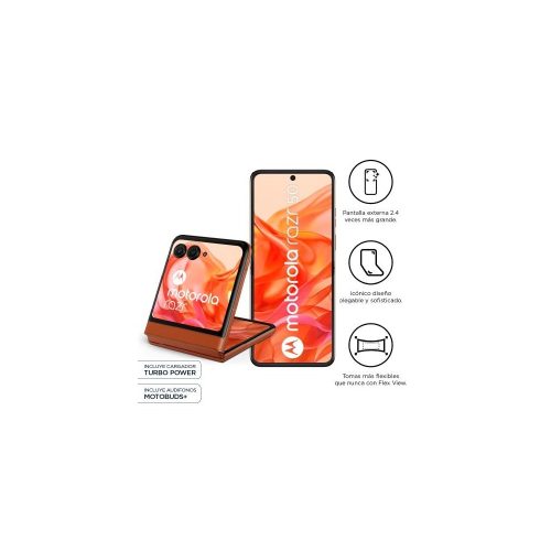 Motorola Razr 50 - Smartphone - Android - 512 GB - Orange - Touch - XT2453-1 PE AB