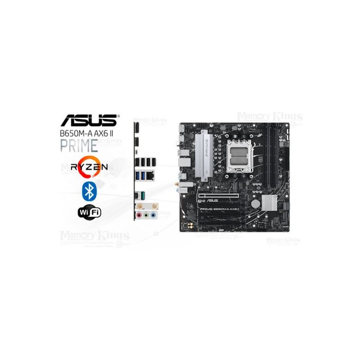 PLACA AM5 ASUS PRIME B650M-A AX6 II D5 mATX