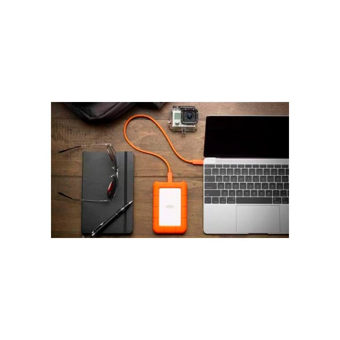 DISCO DURO USB-C|USB 2TB LACIE Rugged