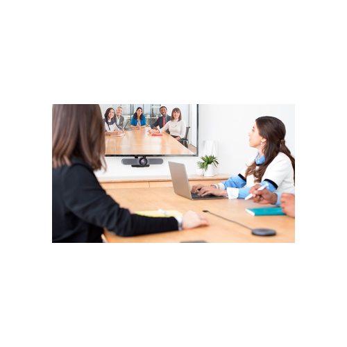 CAMARA LOGITECH MEETUP 4K UHD Conference Cam, incluye 1 Micrófono de Expansión