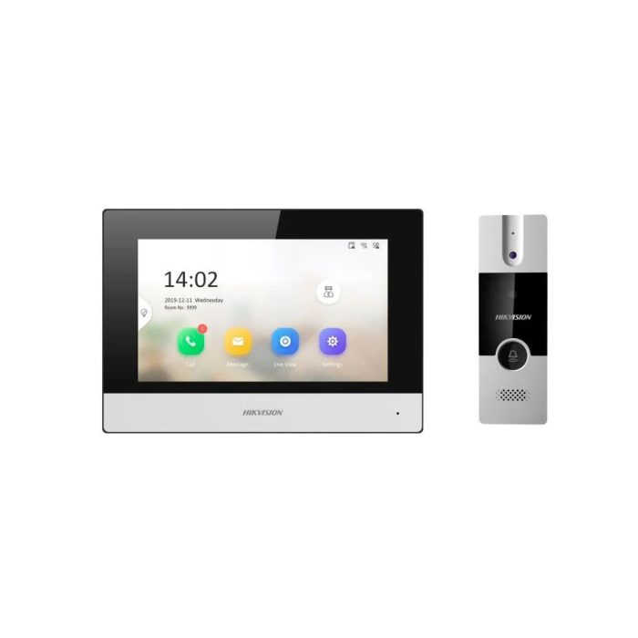 Kit de Intercomunicador Hibrido HIKVISION (DS-KIS302-P)