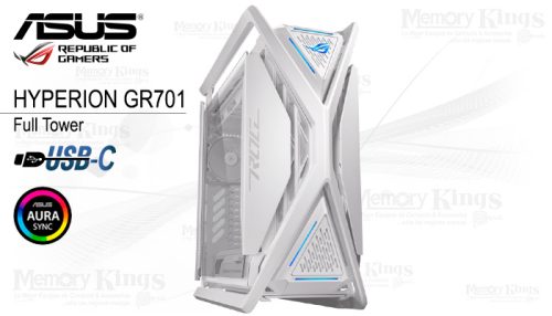 CASE Full Tower ASUS ROG HYPERION GR701 ARGB WHITE