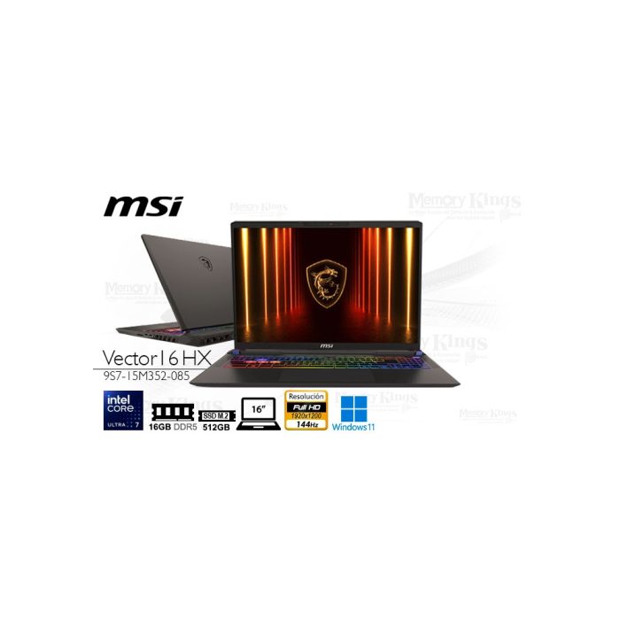 NBG MSI 16 U7-HX 16 512 V12G W