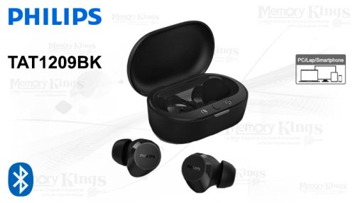 AURICULAR PHILIPS TAT1209BK TRUE WIRELESS BLACK