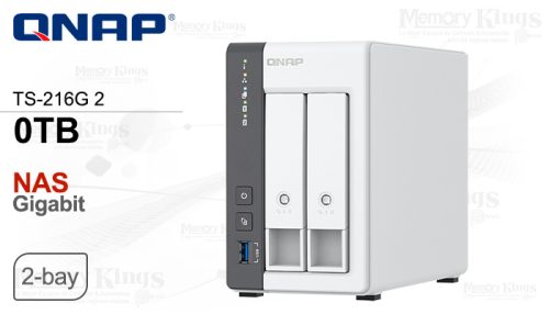 ALMACENAMIENTO NAS 0TB QNAP TS-216G 2-Bahias