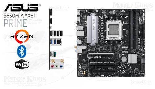 PLACA AM5 ASUS PRIME B650M-A AX6 II D5 mATX