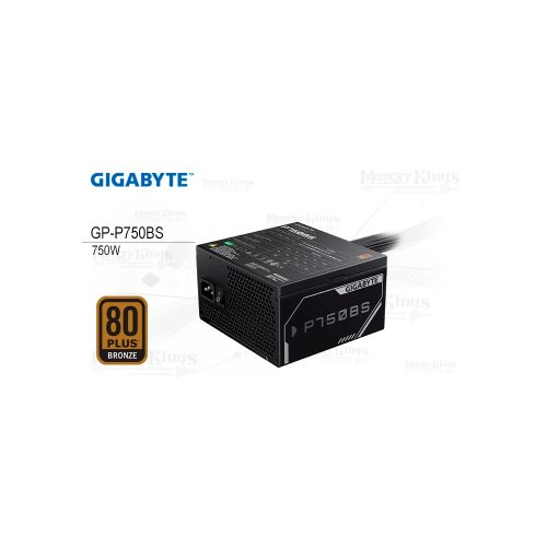 Fuente De Alimentación Gigabyte P750Bs, 750W, Atx, 80 Plus Bronze, 100V ~ 240Vac.