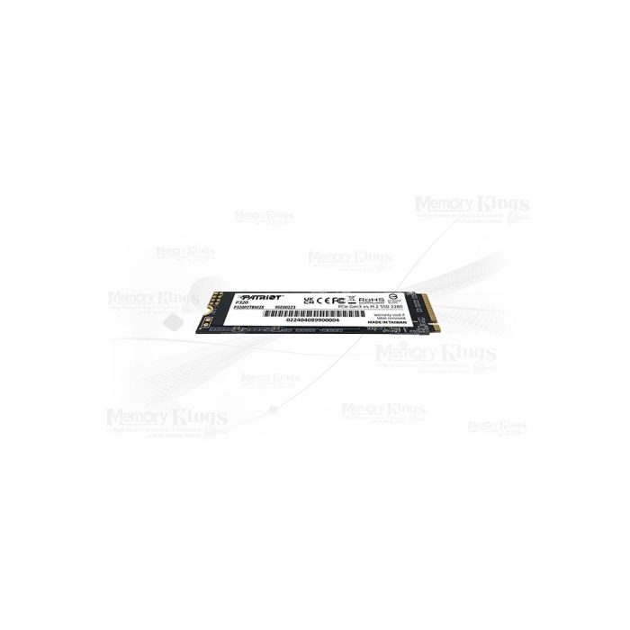 Unidad en estado sólido PATRIOT P320, 1TB, M.2 2280 PCIe Gen 3 x4 NVMe 1.3