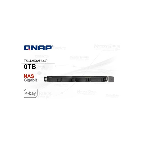 ALMACENAMIENTO NAS 0TB QNAP TS-435XeU-4G 4-Bahias