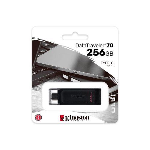 MEMORIA USB-C 256GB KINGSTON DT 70 BLACK