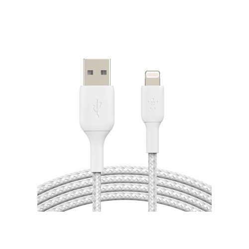 Belkin BoostCharge - Cable Lightning - Lightning macho a USB macho - 1 m - blanco