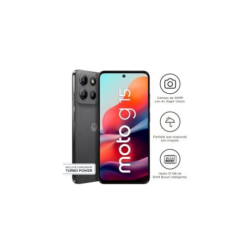 MOTO G15 4+128 GRIS