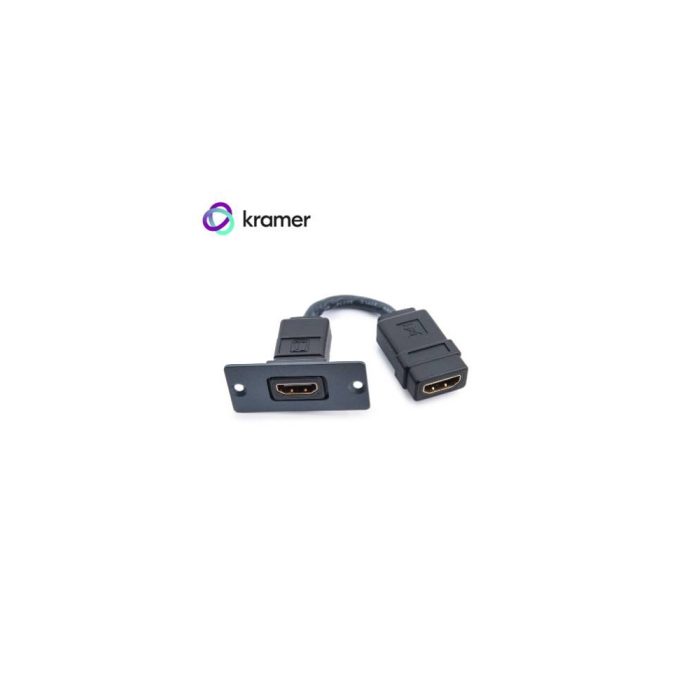 PLACA DE PARED KRAMER W-H(W-HDMI)(W) INSERCION HDMI (85-0009299)