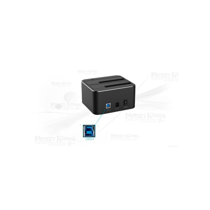 ADAPTADOR HDD 2.5|3.5 CLONADOR USB 3.0 FIDECO