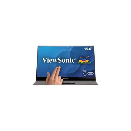 MONITOR portatil 16 VIEWSONIC TD1655 iPS FHD USB-C TACTIL con Parlante integrado