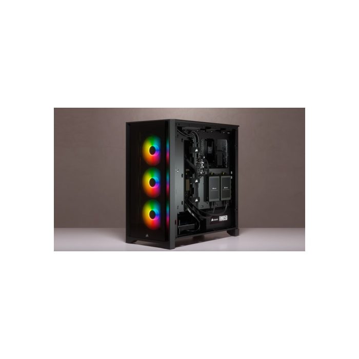 CASE Mid Tower CORSAIR iCUE 4000X RGB BLACK